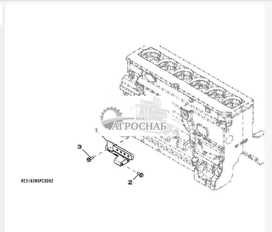 6251 Крепление генератора пер. тока 
